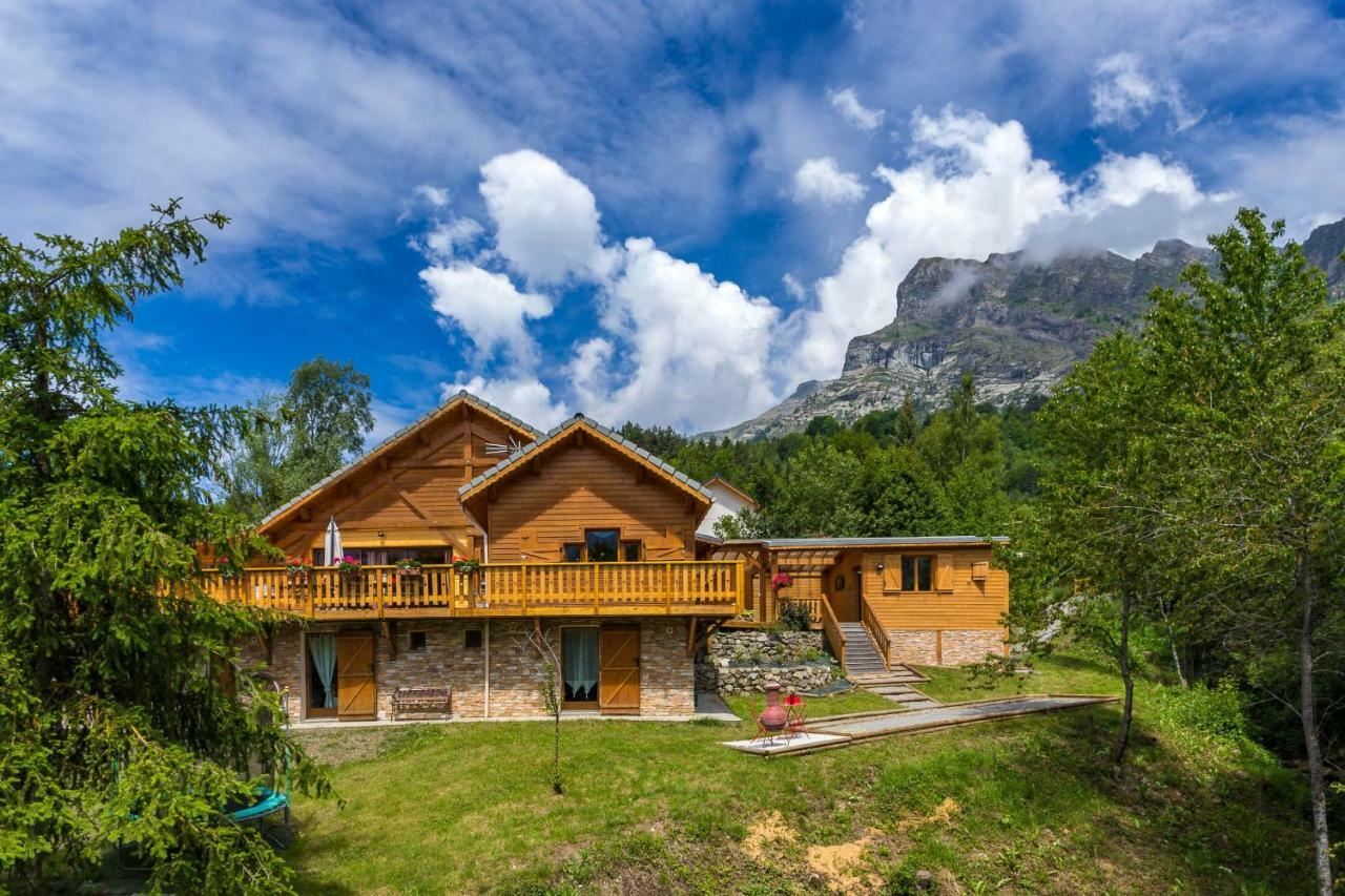 Gite&Spa Le Montagnard Saint-Jean-Saint-Nicolas ภายนอก รูปภาพ