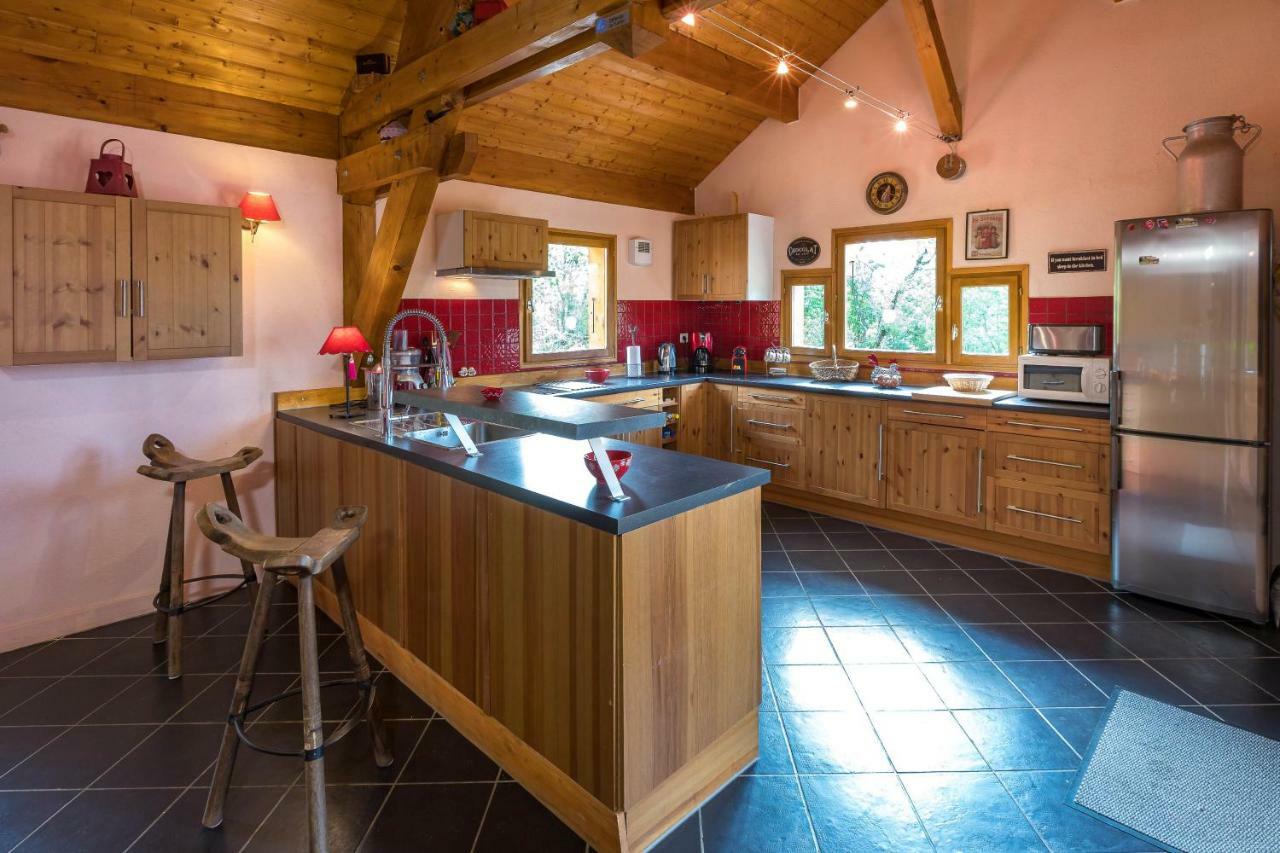 Gite&Spa Le Montagnard Saint-Jean-Saint-Nicolas ภายนอก รูปภาพ