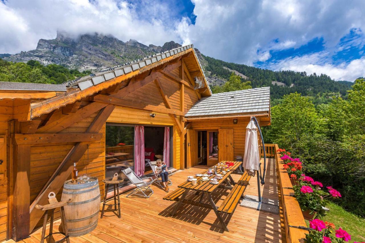 Gite&Spa Le Montagnard Saint-Jean-Saint-Nicolas ภายนอก รูปภาพ