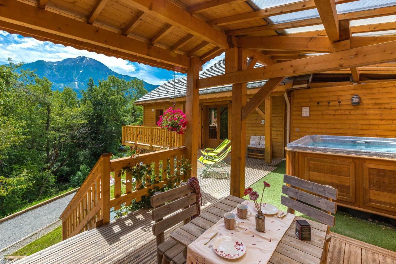 Gite&Spa Le Montagnard Saint-Jean-Saint-Nicolas ภายนอก รูปภาพ
