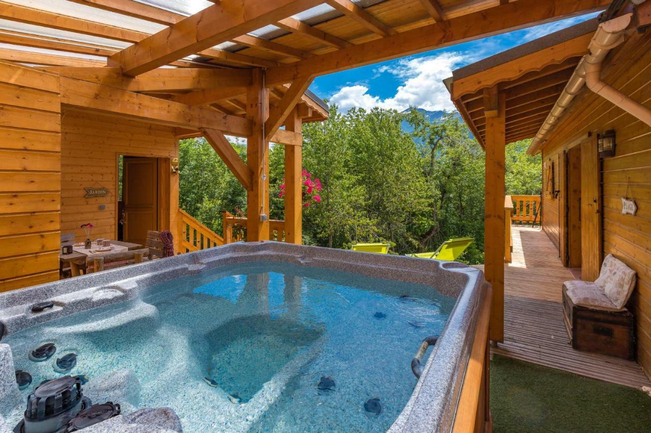 Gite&Spa Le Montagnard Saint-Jean-Saint-Nicolas ภายนอก รูปภาพ