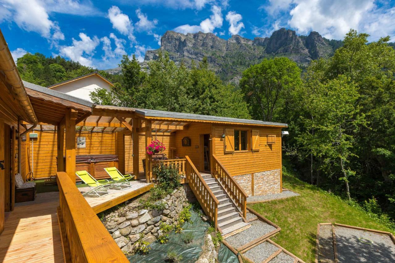 Gite&Spa Le Montagnard Saint-Jean-Saint-Nicolas ภายนอก รูปภาพ